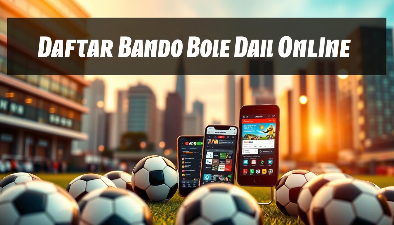 Daftar Bandar Bola Online Terbaik