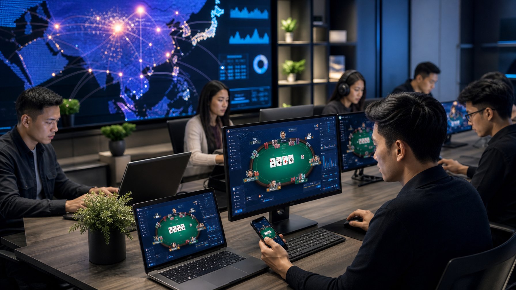Review Situs Poker Online Terbesar di Asia dengan Traffic Pemain Aktif Tertinggi 2026